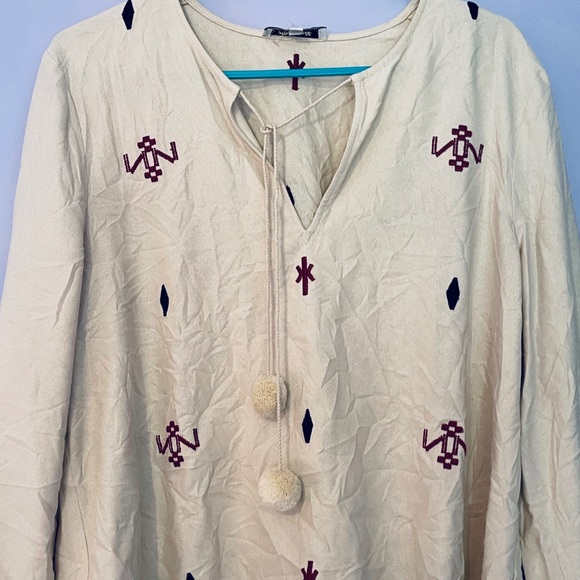 Madewell Embroidered Fringe Top - Picture 5 of 9